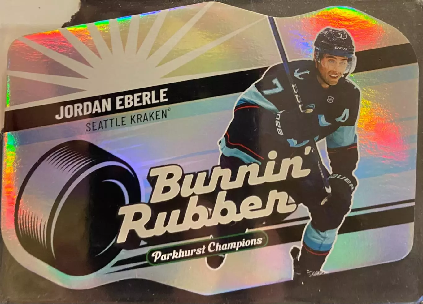 Хоккей Карточка Jordan Eberle-Джордан Эберле Seattle Kraken-Сиэтл Кракен НХЛ NHL