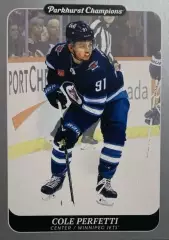 Хоккей Карточка Cole Perfetti-Коул Перфетти Winnipeg Jets-Виннипег Джетс НХЛ NHL