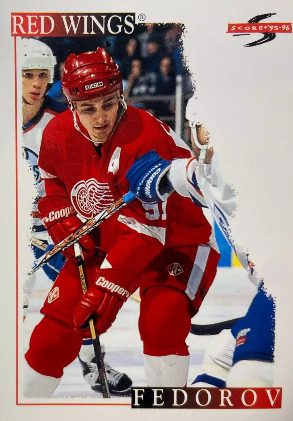 Хоккей. Карточка Сергей Федоров Детройт, Металлург, ЦСКА Москва НХЛ/КХЛ/NHL