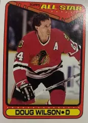 Хоккей. Карточка Doug Wilson - Дуг Уилсон Chicago Blackhawks - Чикаго НХЛ/NHL