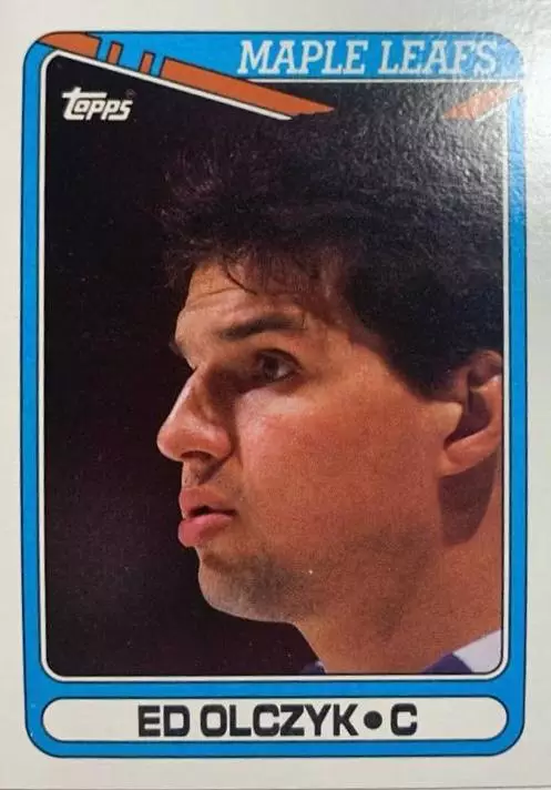 Хоккей. Карточка Ed Olczyk - Эд Ольчик Toronto Maple Leafs - Торонто НХЛ/NHL