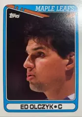 Хоккей. Карточка Ed Olczyk - Эд Ольчик Toronto Maple Leafs - Торонто НХЛ/NHL