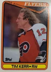 Хоккей. Карточка Tim Kerr - Тим Керр Philadelphia Flyers - Филадельфия НХЛ-NHL