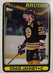 Хоккей Карточка Craig Janney - Крэйг Дженни Boston Bruins-Бостон Брюинз НХЛ-NHL