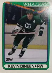 Хоккей. Карточка Kevin Dineen - Кевин Дайнин Hartford Whalers - Хартфорд НХЛ-NHL