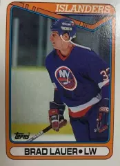 Хоккей. Карточка Brad Lauer - Брэд Лауэр New York Islanders - Айлендерс НХЛ/NHL