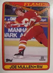 Хоккей. Карточка Joe Mullen - Джо Маллен Calgary Flames - Калгари Флэймз НХЛ/NHL