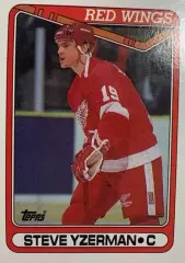 Хоккей. Карточка Steve Yzerman-Стив Айзерман Detroit Red Wings - Детройт НХЛ/NHL