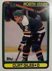 Хоккей. Карточка Curt Giles-Курт Жиль Minnesota North Stars - Миннесота НХЛ-NHL