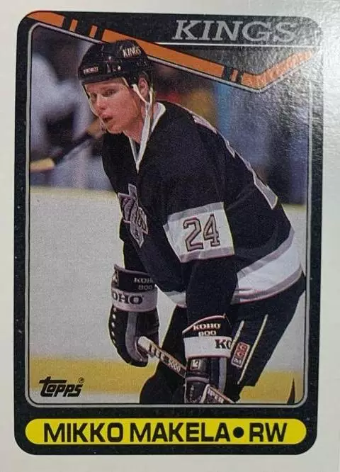 Хоккей. Карточка Mikko Makela - Микко Мякеля Los Angeles Kings - Кингз НХЛ/NHL