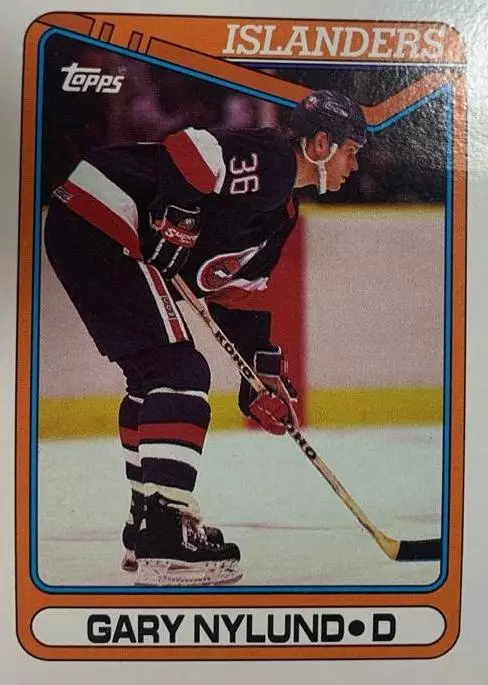 Хоккей. Карточка Gary Nylund - Гари Нилунд New York Islanders-Айлендерс НХЛ-NHL