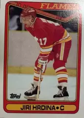 Хоккей. Карточка Jiri Hrdina-Иржи Грдина Calgary Flames - Калгари Флэймз НХЛ/NHL