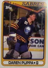 Хоккей. Карточка Daren Puppa - Дарен Пуппа Buffalo Sabres-Баффало Сейбрз НХЛ-NHL