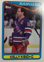 Карточка Kelly Kisio - Келли Кисио New York Rangers / Нью-Йорк Рейнджерс НХЛ-NHL