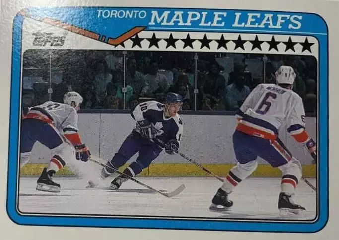 Карточка Vincent Damphousse-Венсан Дамфусс Toronto Maple Leafs-Торонто НХЛ/NHL