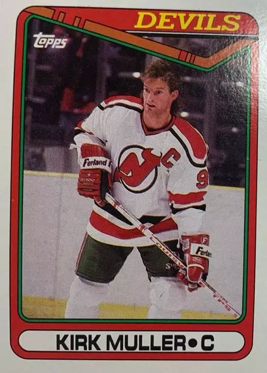 Хоккей. Карточка Kirk Muller - Кирк Мюллер New Jersey Devils/Нью-Джерси НХЛ-NHL