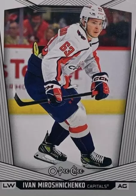 Карточка Иван Мирошниченко Washington Capitals-Вашингтон, Авангард Омск НХЛ/NHL