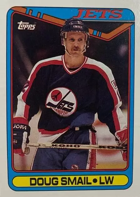 Хоккей. Карточка Doug Smail - Дуг Смэйл Winnipeg Jets - Виннипег Джетс НХЛ/NHL