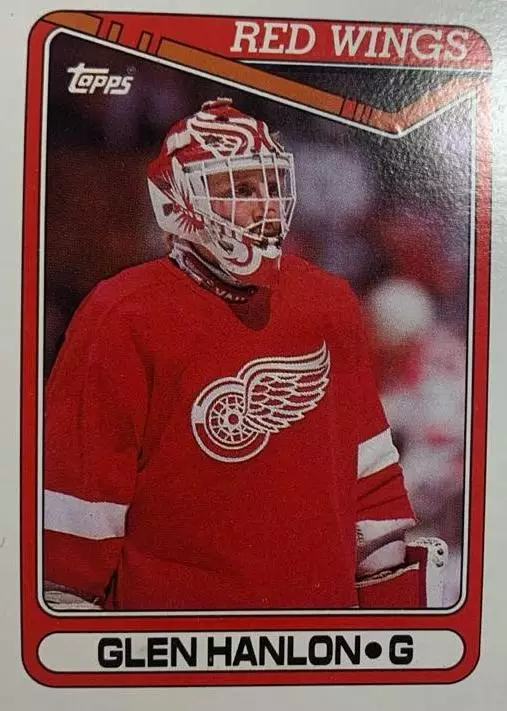 Хоккей Карточка Глен Хэнлон Detroit Red Wings/Детройт, Динамо Минск НХЛ/NHL, КХЛ