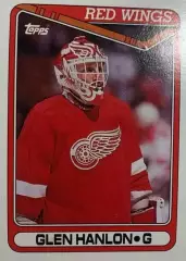 Хоккей Карточка Глен Хэнлон Detroit Red Wings/Детройт, Динамо Минск НХЛ/NHL, КХЛ