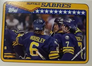 Хоккей. Карточка Phil Housley - Фил Хаусли Buffalo Sabres-Баффало Сейбрз НХЛ-NHL