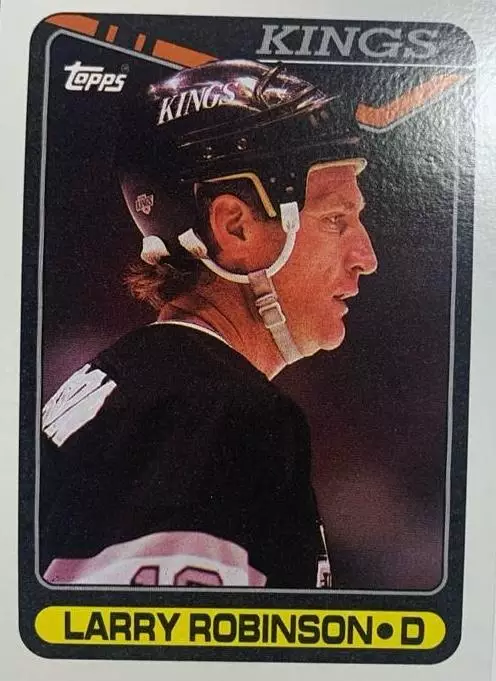 Хоккей. Карточка Larry Robinson - Ларри Робинсон Los Angeles Kings-Кингз НХЛ-NHL