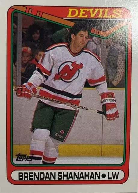 Карточка Brendan Shanahan-Брендан Шэнахэн New Jersey Devils / Нью-Джерси НХЛ/NHL
