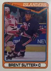 Хоккей. Карточка Brent Sutter-Брент Саттер New York Islanders-Айлендерс НХЛ/NHL