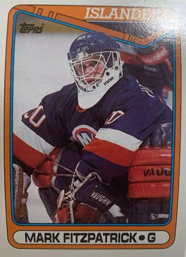 Карточка Mark Fitzpatrick-Марк Фитцпатрик New York Islanders - Айлендерс НХЛ/NHL