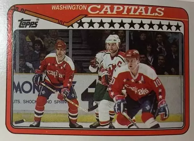 Карточка Scott Stevens - Скотт Стивенс Washington Capitals - Вашингтон НХЛ/NHL