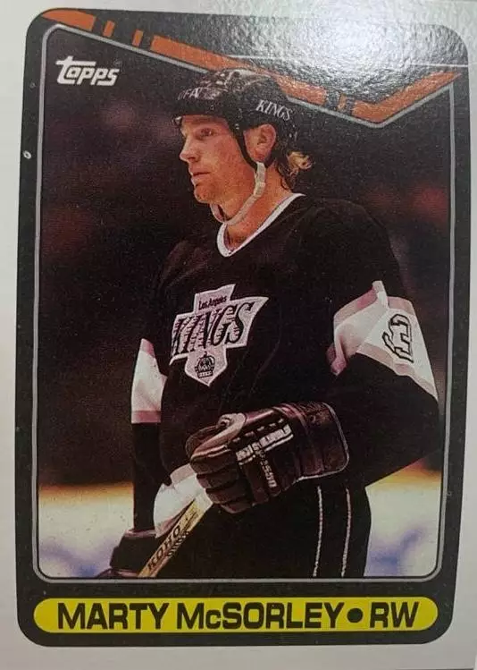 Хоккей. Карточка Marty McSorley - Марти Максорли Los Angeles Kings-Кингз НХЛ-NHL