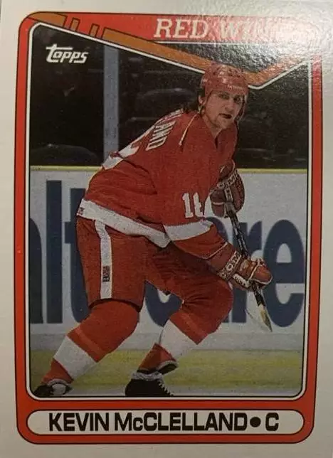 Карточка Kevin McClelland-Кевин Макклелланд Detroit Red Wings - Детройт НХЛ/NHL