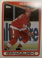 Карточка Kevin McClelland-Кевин Макклелланд Detroit Red Wings - Детройт НХЛ/NHL