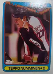 Хоккей. Карточка Teppo Numminen-Теппо Нумминен Winnipeg Jets - Виннипег НХЛ-NHL