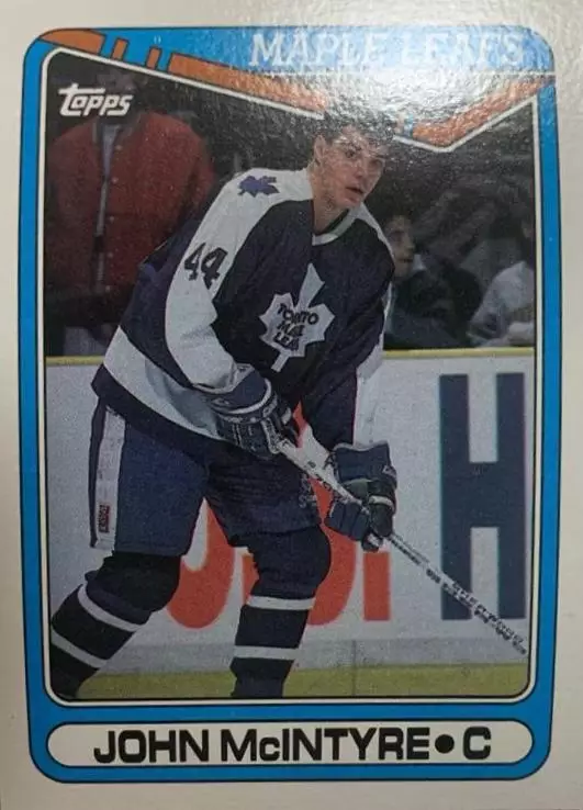 Хоккей Карточка John McIntyre-Джон Макинтайр Toronto Maple Leafs-Торонто НХЛ/NHL