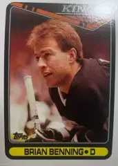 Хоккей. Карточка Brian Benning-Брайан Беннинг Los Angeles Kings - Кингз НХЛ-NHL