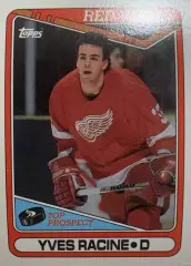 Хоккей Карточка Yves Racine-Ив Расин Detroit Red Wings-Детройт Ред Уингз НХЛ/NHL