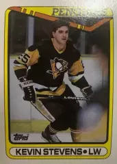 Карточка Kevin Stevens - Кевин Стивенс Pittsburgh Penguins - Питтсбург НХЛ/NHL