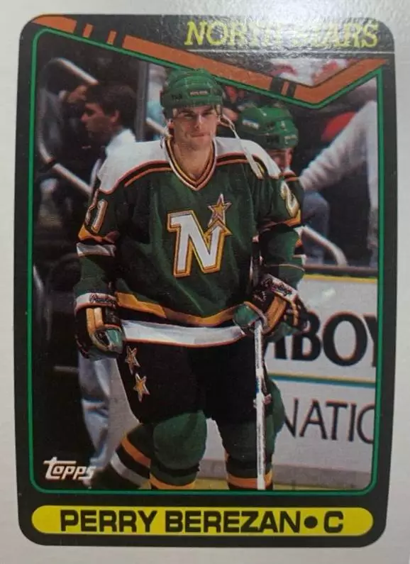Хоккей. Карточка Perry Berezan - Перри Березан Minnesota North-Миннесота НХЛ/NHL