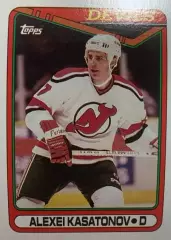 Хоккей. Карточка Алексей Касатонов New Jersey Devils, СКА, ЦСКА Москва НХЛ/NHL