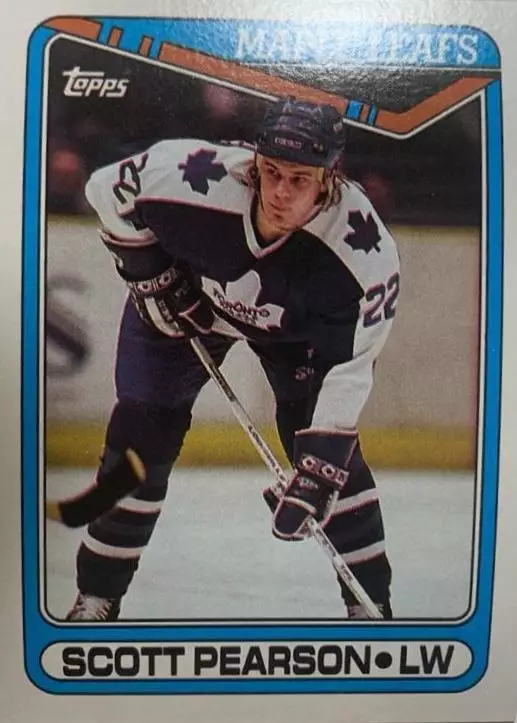 Хоккей Карточка Scott Pearson-Скотт Пирсон Toronto Maple Leafs - Торонто НХЛ/NHL