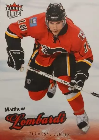 Хоккей. Карточка Matthew Lombardi-Мэттью Ломбарди Calgary Flames-Калгари НХЛ/NHL