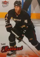Хоккей. Карточка Todd Bertuzzi-Тодд Бертуцци Anaheim Ducks-Анахайм Дакс НХЛ/NHL