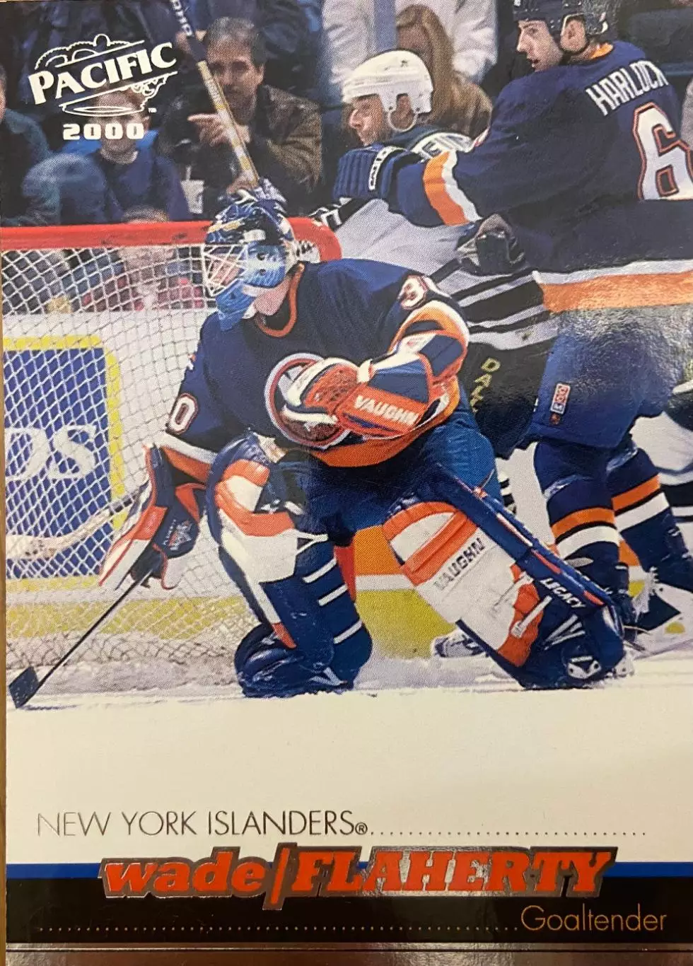 Хоккей. Карточка Wade Flaherty-Уэйд Флаэрти New York Islanders-Айлендерс НХЛ/NHL