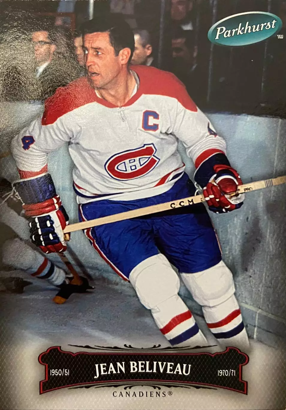 Карточка Jean Beliveau-Жан Беливо Montreal Canadiens-Монреаль Канадиенс НХЛ/NHL