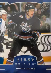 Хоккей. Карточка Дайнюс Зубрус Washington Capitals-Вашингтон, Лада НХЛ/NHL