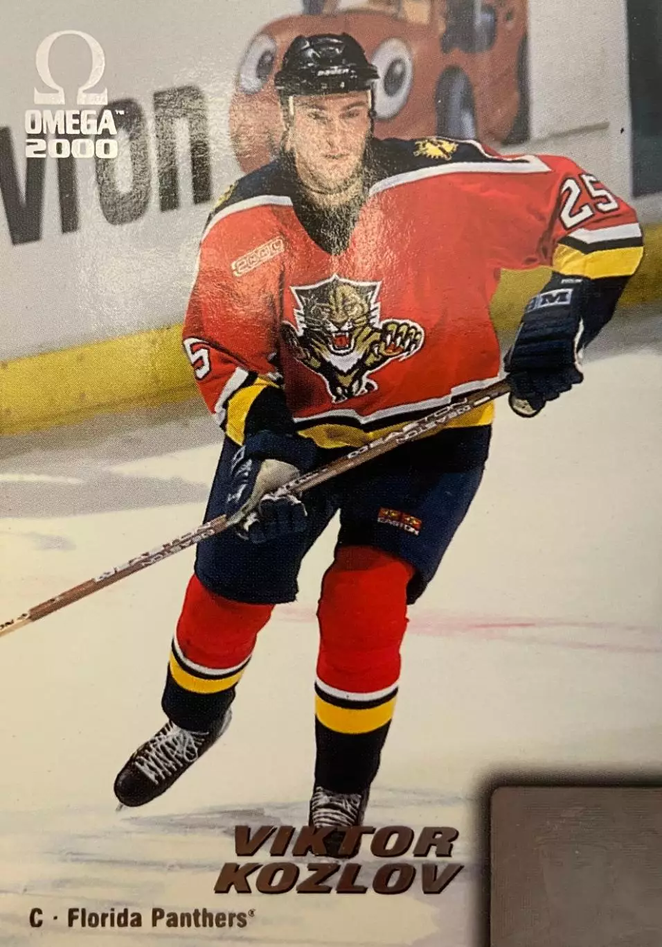 Карточка Виктор Козлов Florida Panthers/Флорида, Динамо Москва, Салават НХЛ/NHL