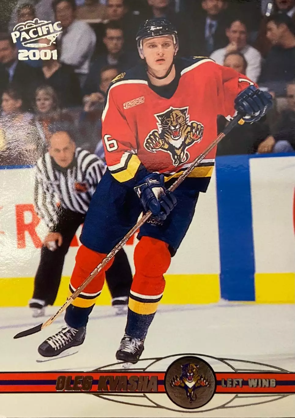 Карточка Олег Кваша Florida Panthers-Флорида,ЦСКА Москва,Спартак,Трактор НХЛ/NHL