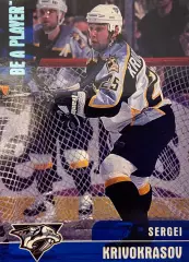 Хоккей Карточка Сергей Кривокрасов Nashville Predators, ЦСКА,Амур,Динамо НХЛ/NHL