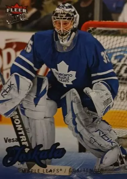 Хоккей. Карточка Vesa Toskala-Веса Тоскала Toronto Maple Leafs - Торонто НХЛ/NHL